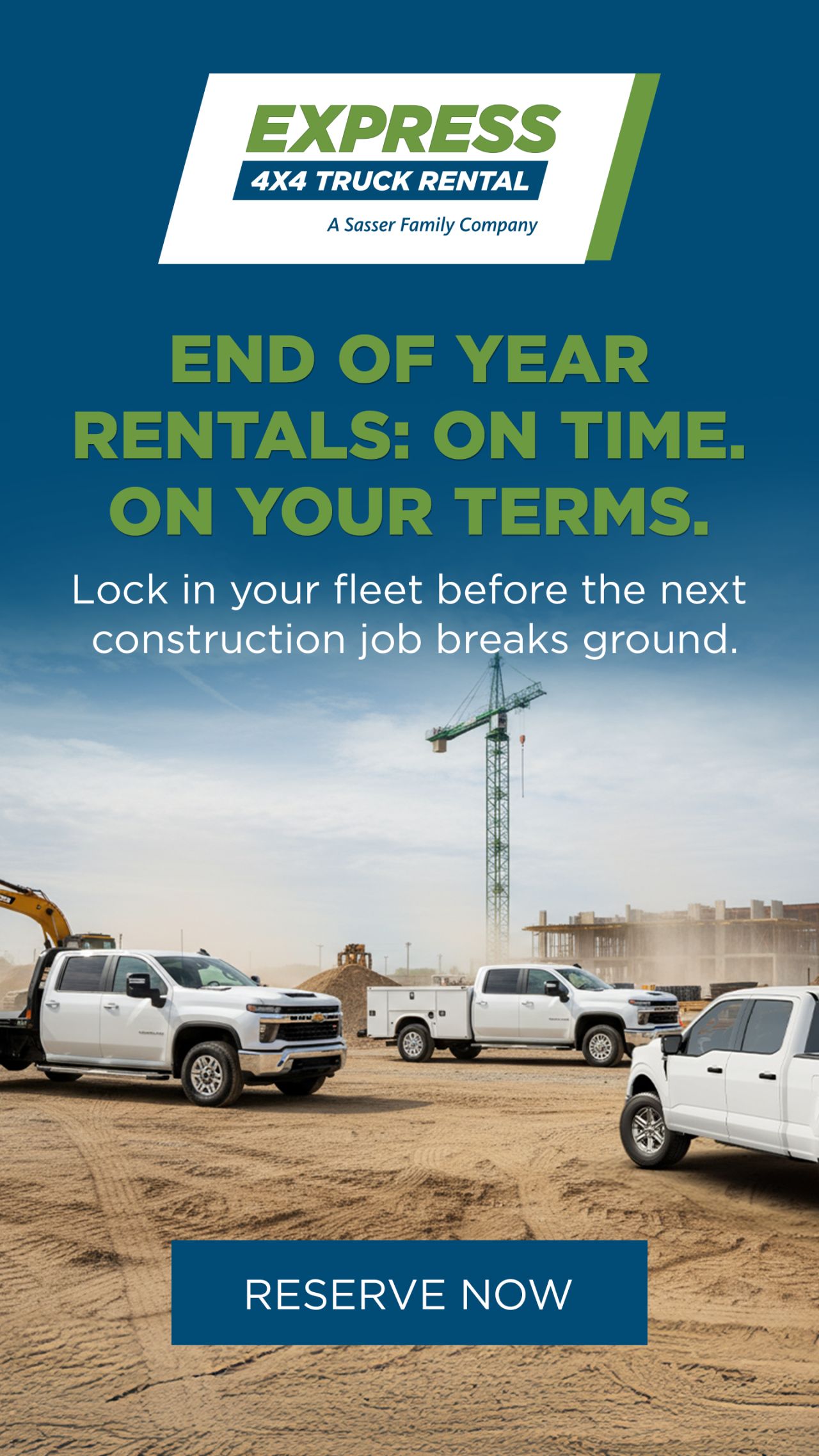 Express 4X4 Truck Rental ad