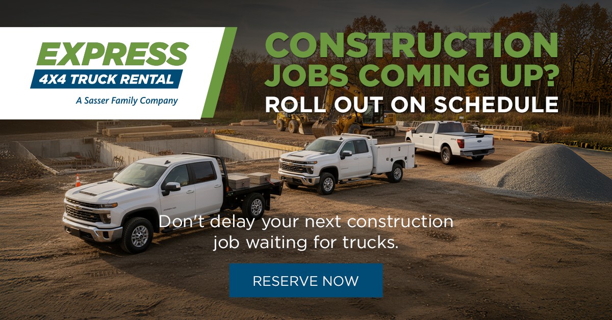 Express 4X4 Truck Rental ad