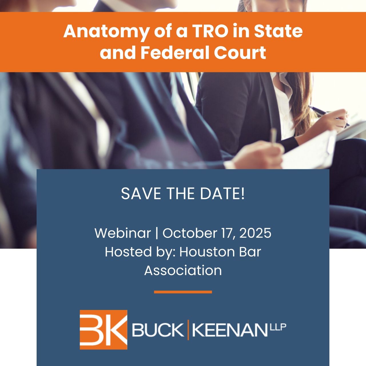 Buck Keenan LLP ad