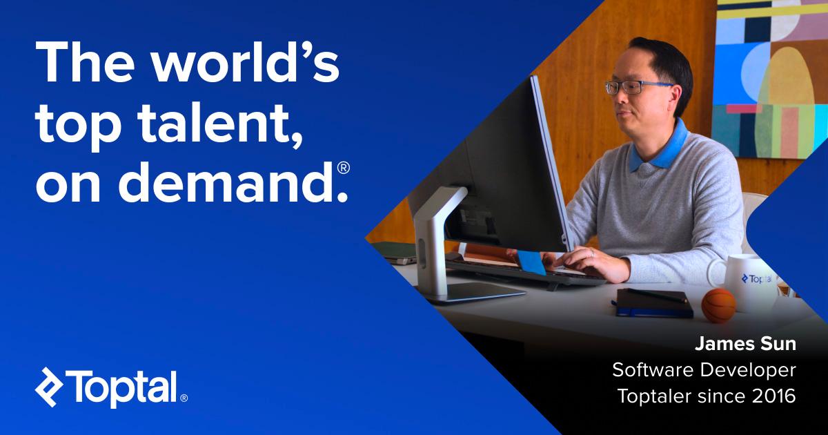 Toptal ad