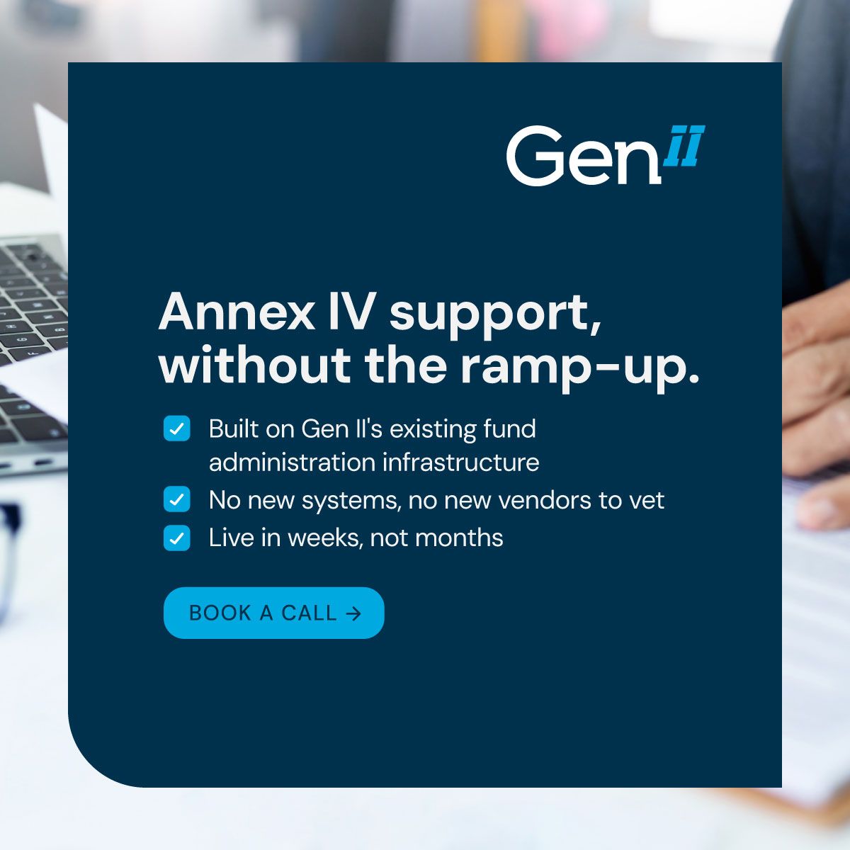Gen II Fund Services ad