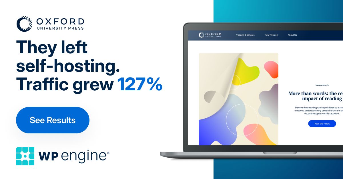 WP Engine ad