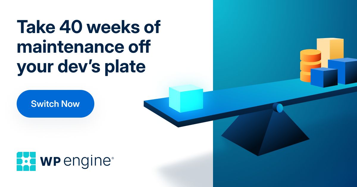 WP Engine ad