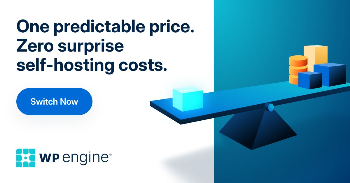 WP Engine ad