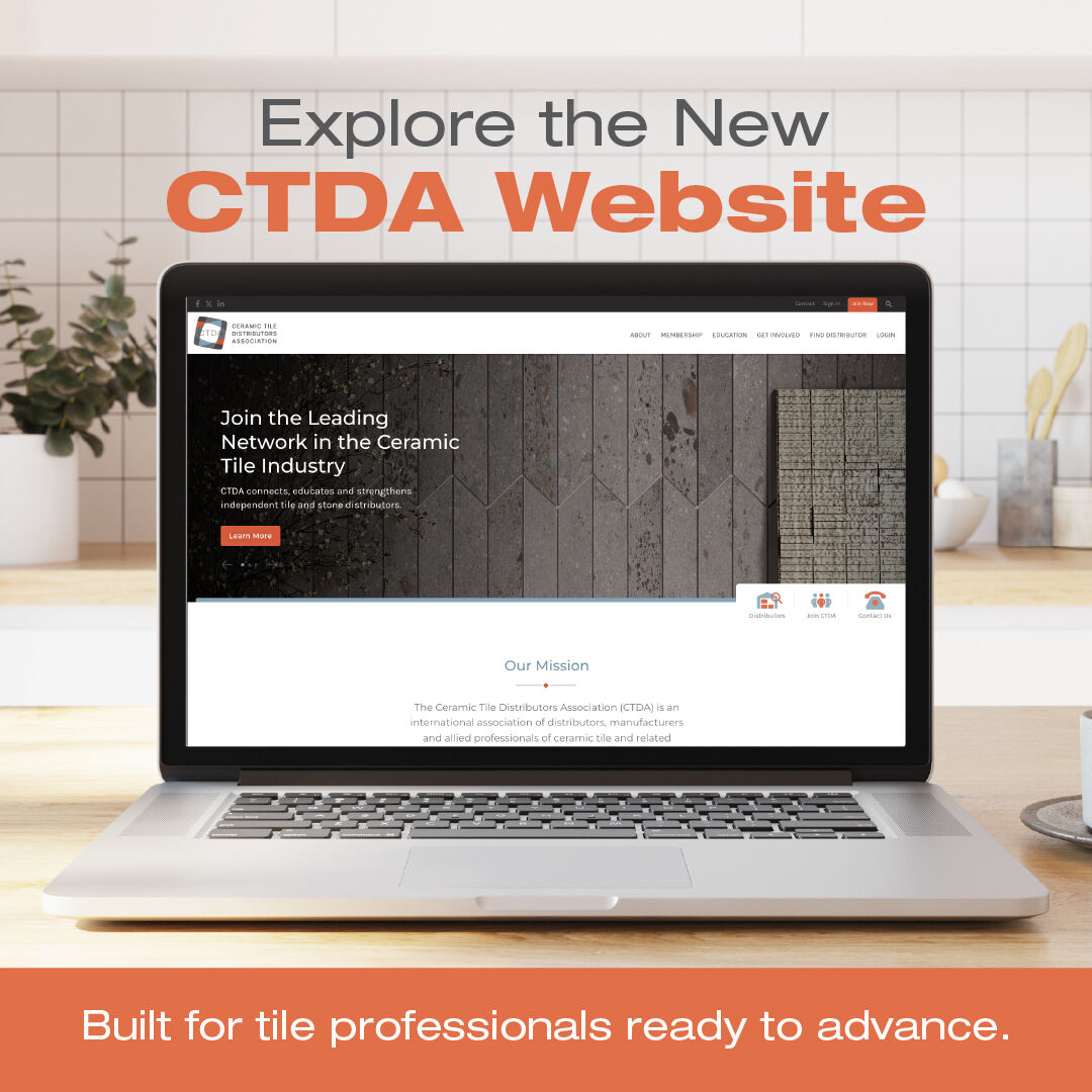 Ceramic Tile Distributors Association (CTDA) ad