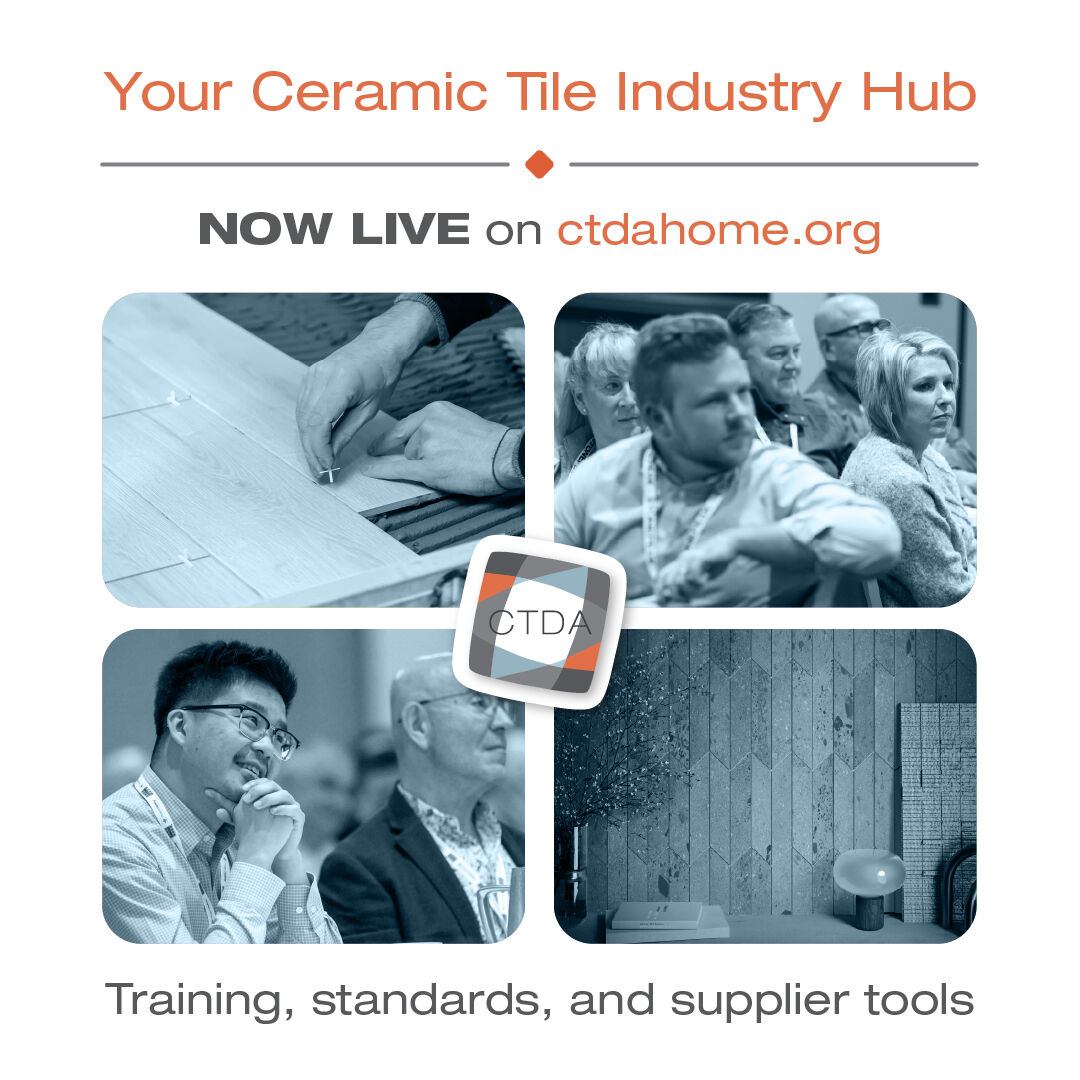 Ceramic Tile Distributors Association (CTDA) ad