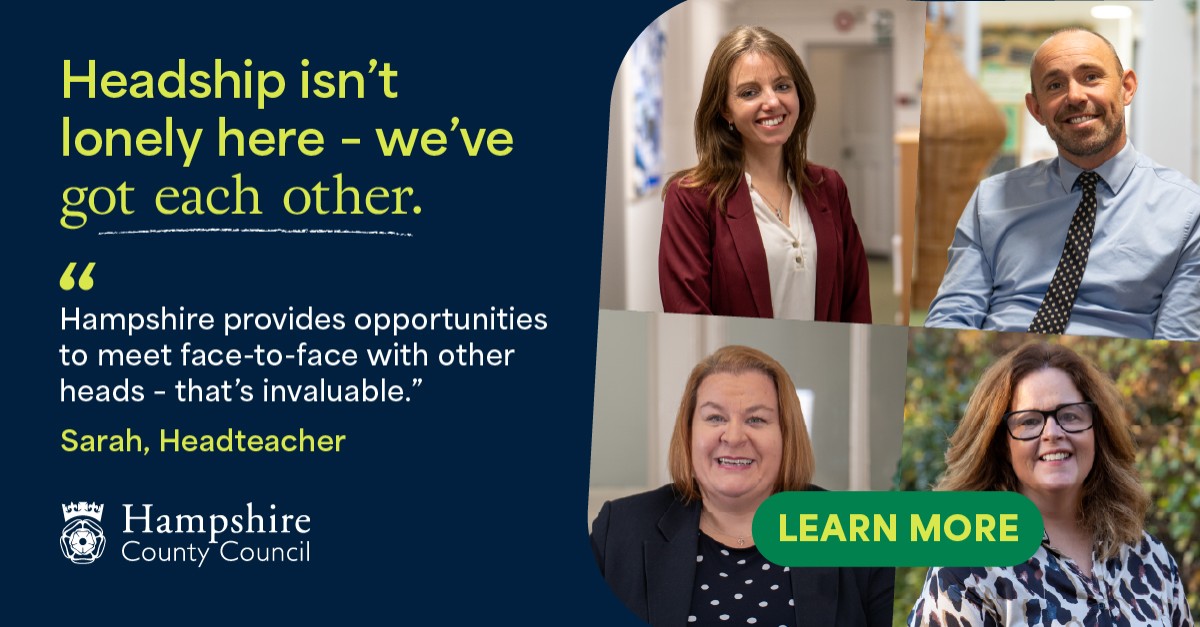 Hampshire County Council ad