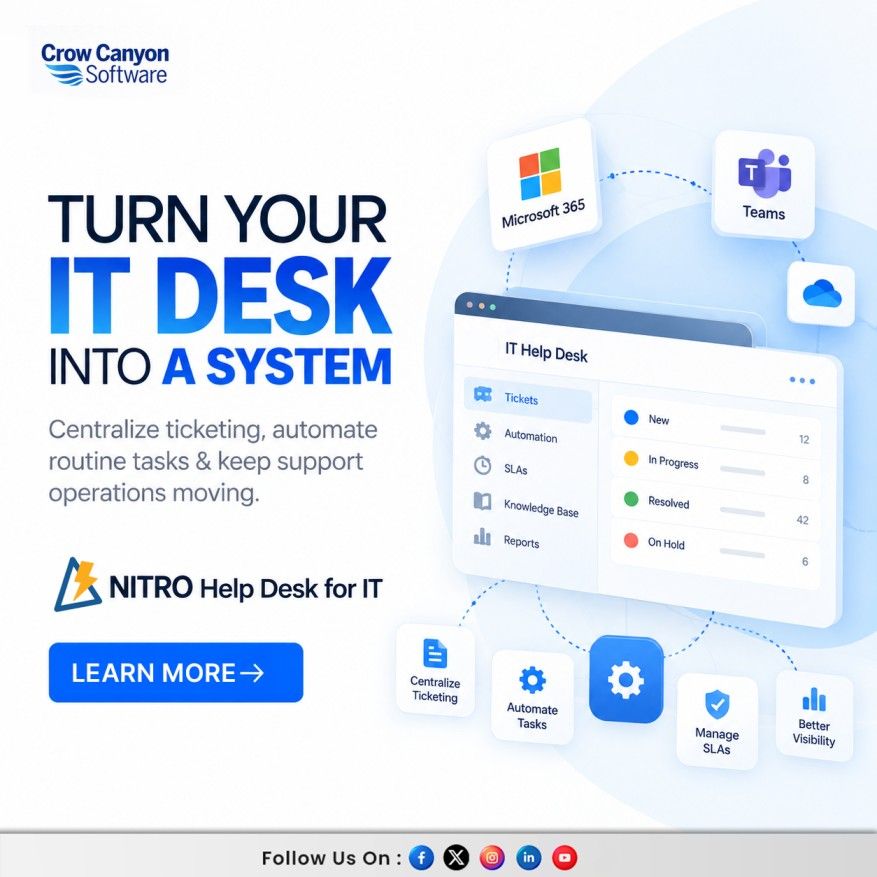 Crow Canyon Software ad
