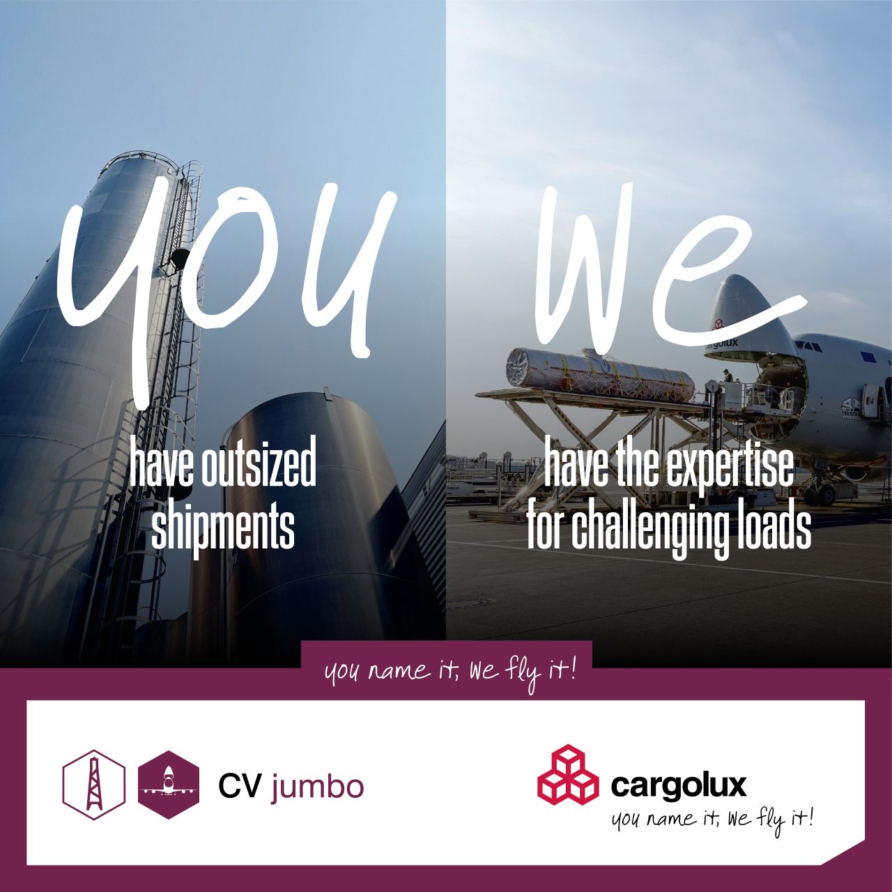 Cargolux Airlines ad