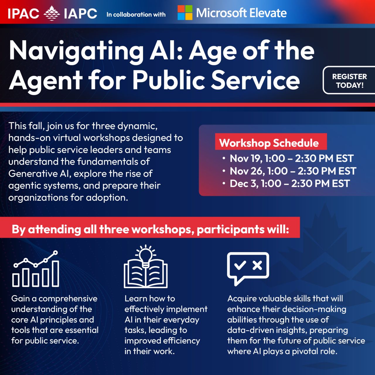Institute of Public Administration of Canada (IPAC) ad