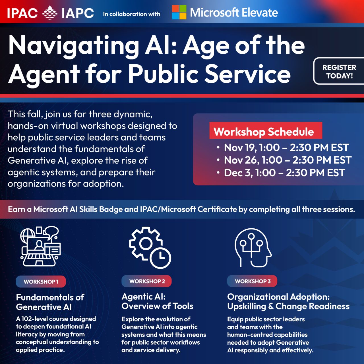 Institute of Public Administration of Canada (IPAC) ad