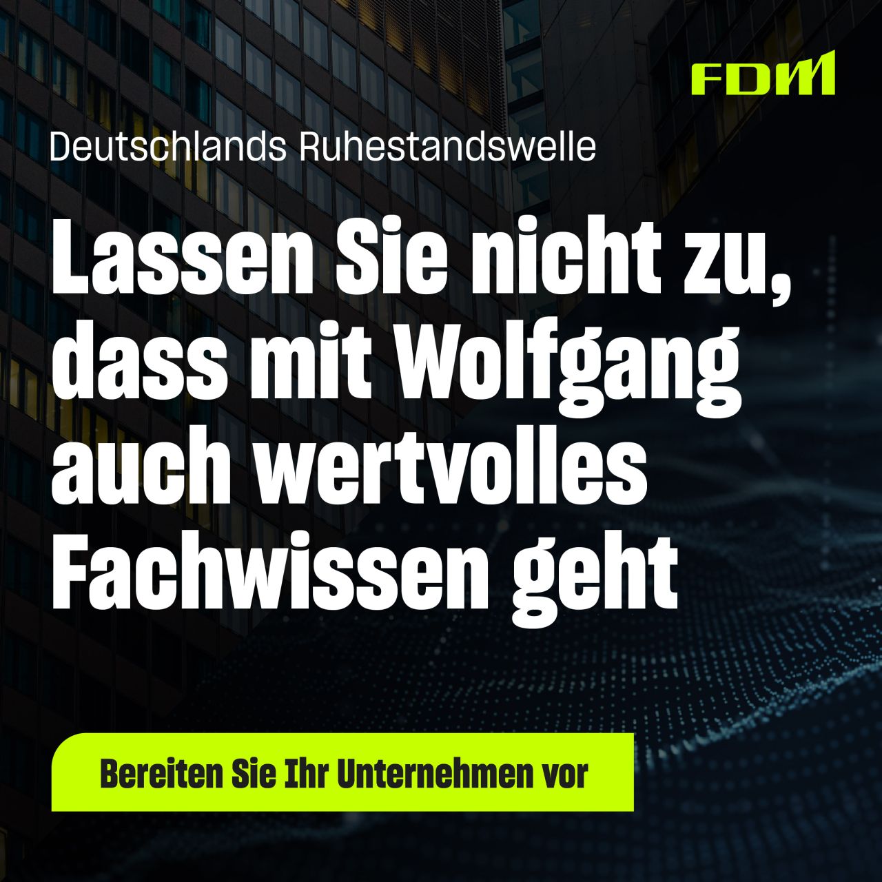 FDM Group ad