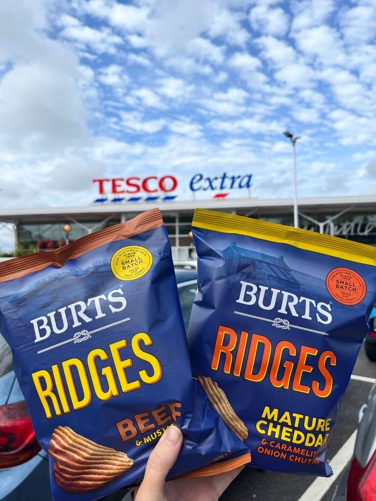 Burts Snacks ad