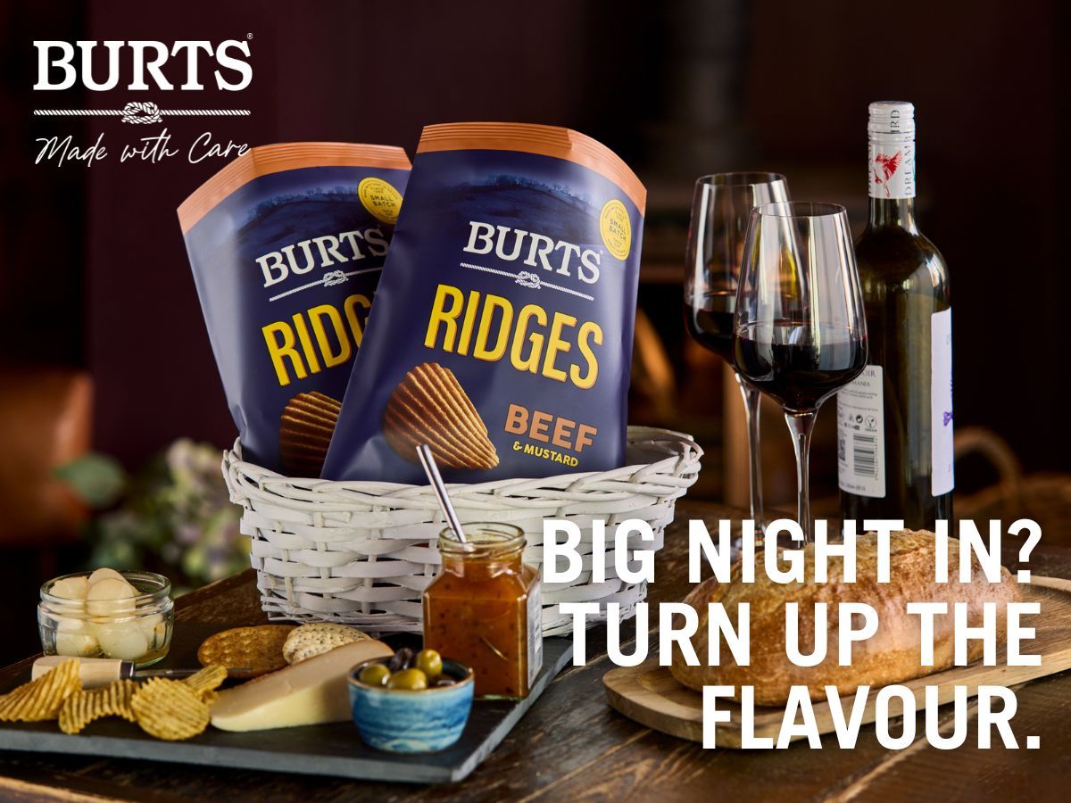 Burts Snacks ad