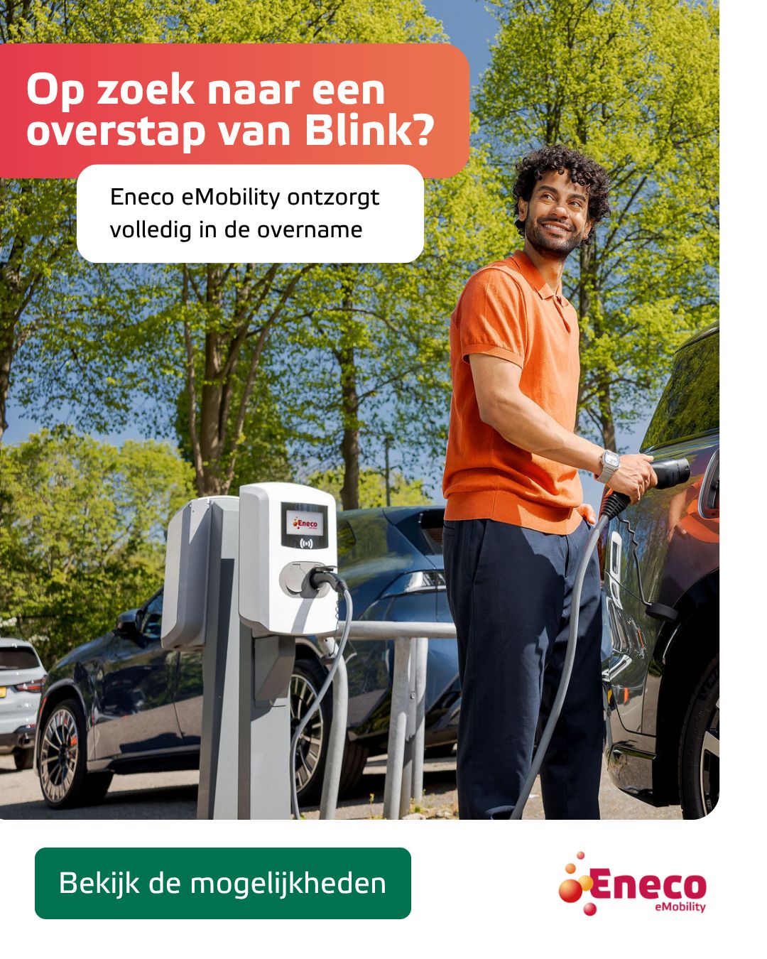 Eneco eMobility Belgium ad