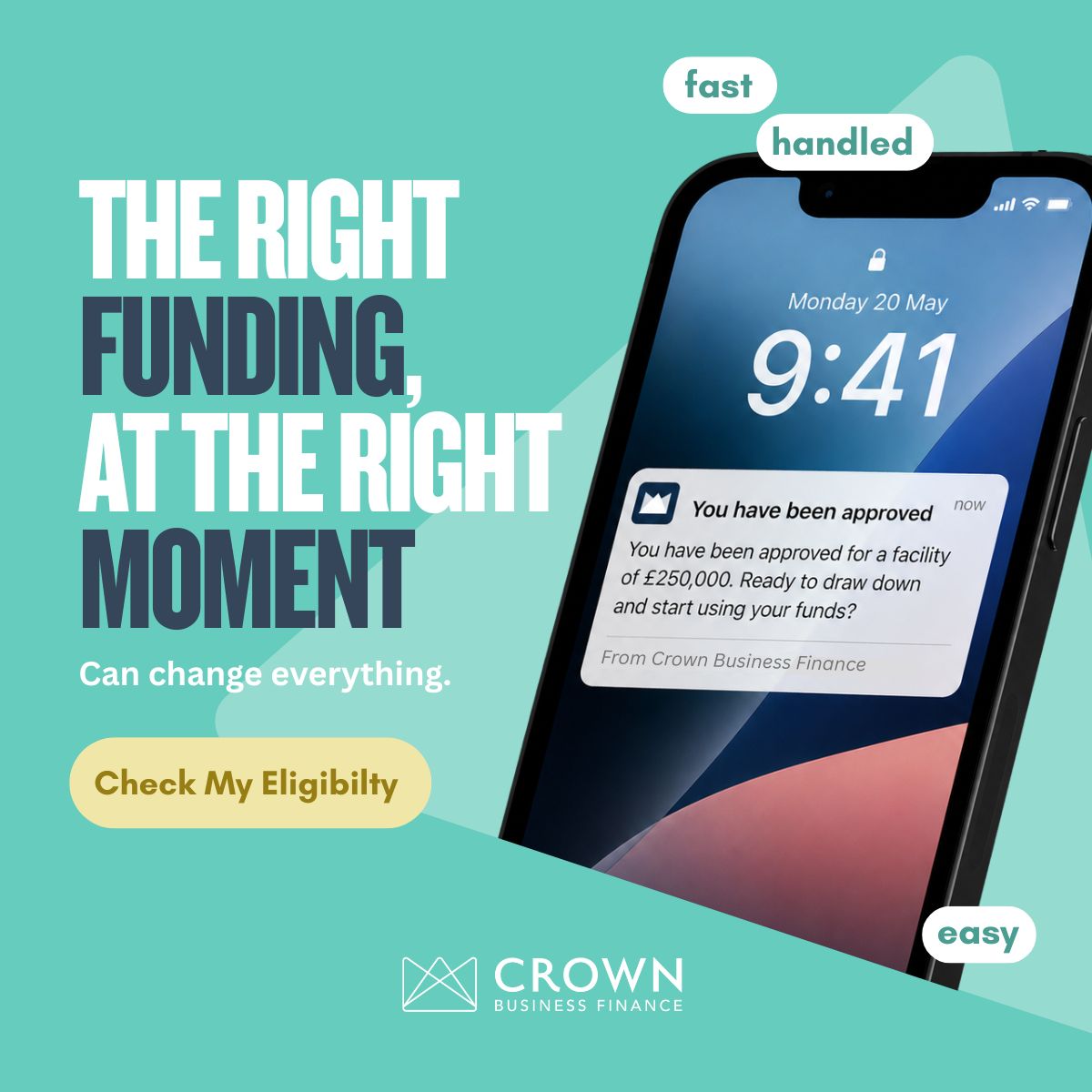 Crown Business Finance Limited ad