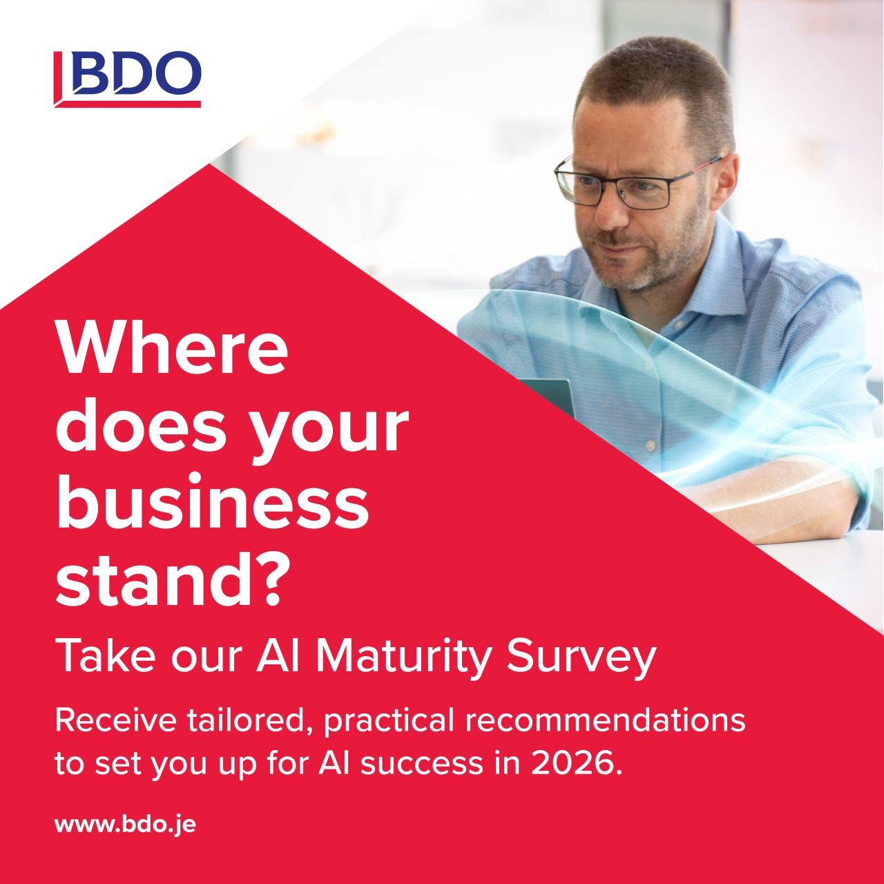 BDO Jersey ad