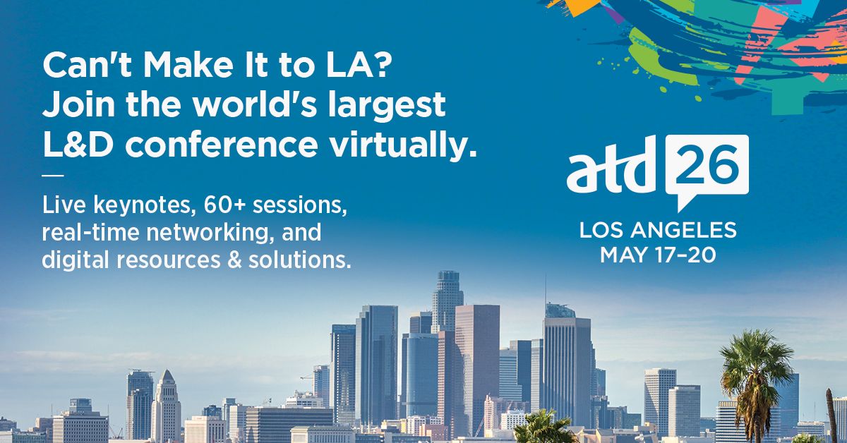 Association for Talent Development (ATD) ad