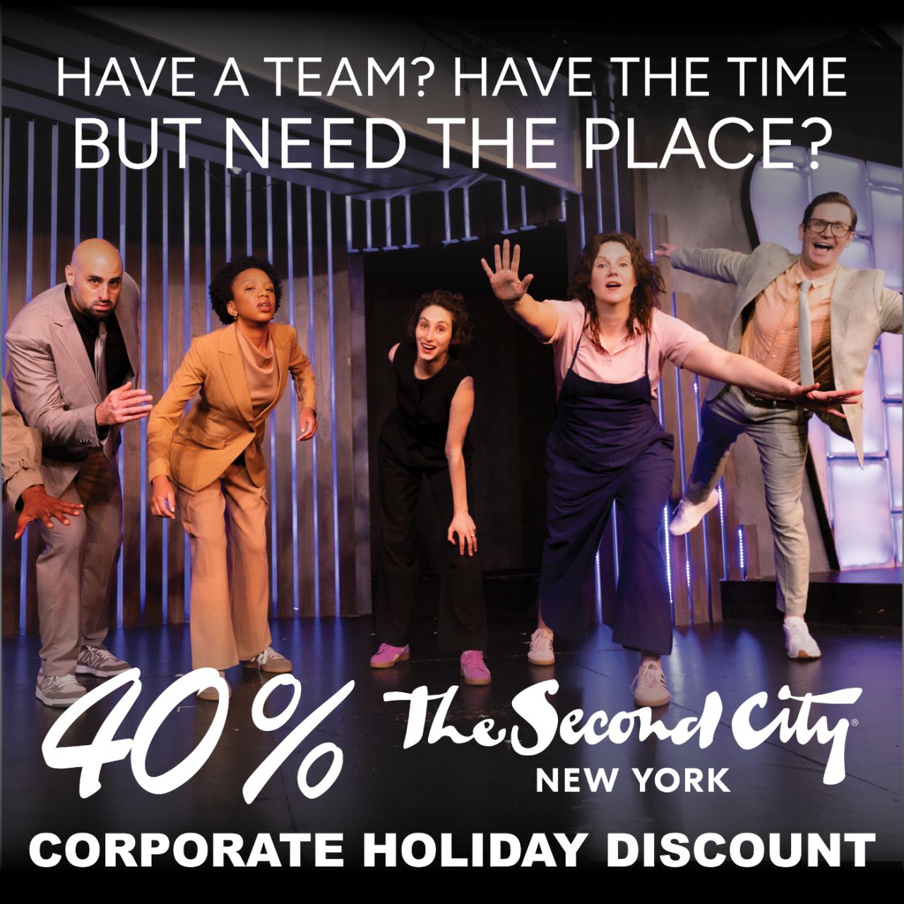 The Second City ad