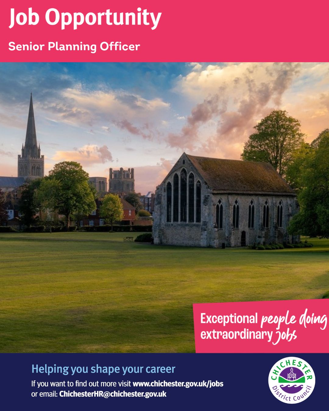 Chichester District Council ad