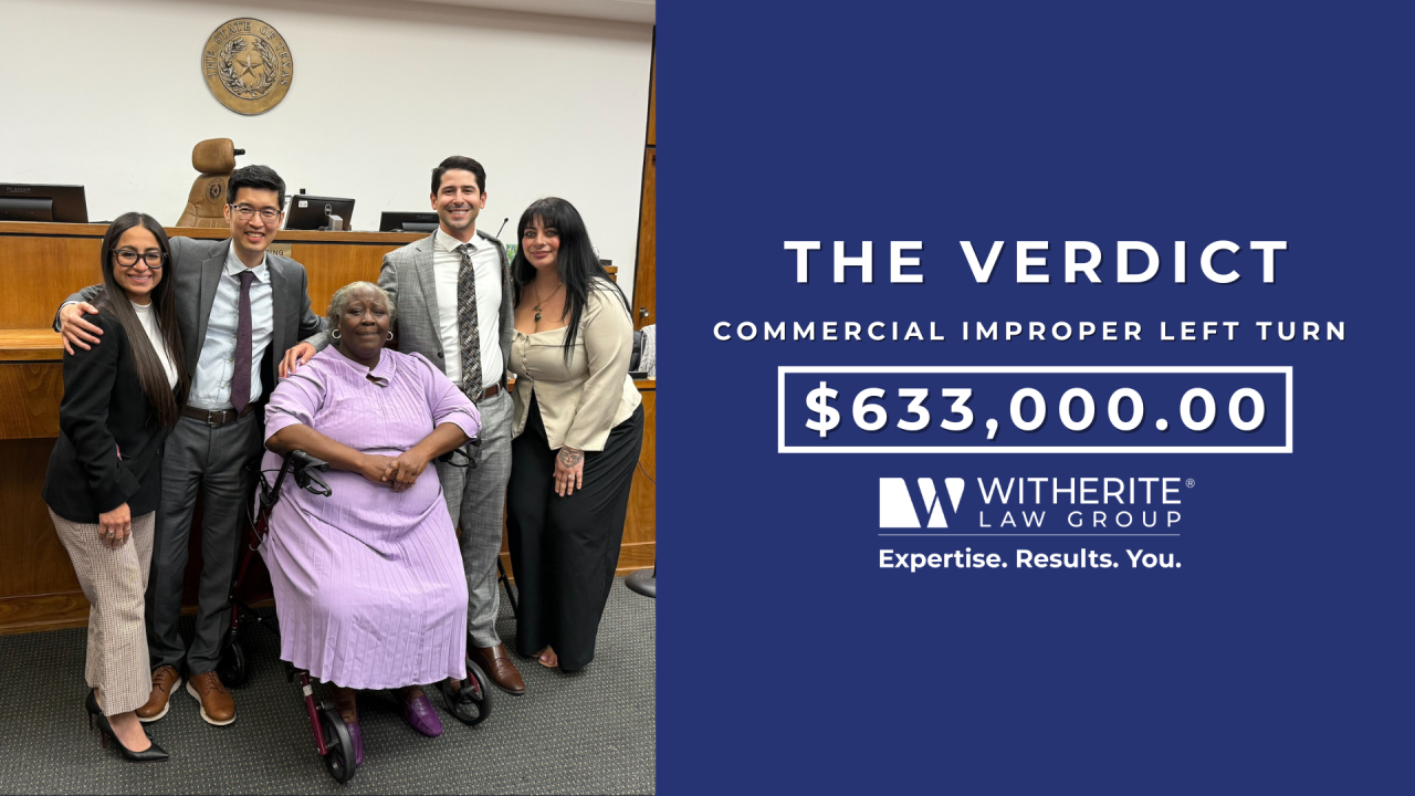 Witherite Law Group ad