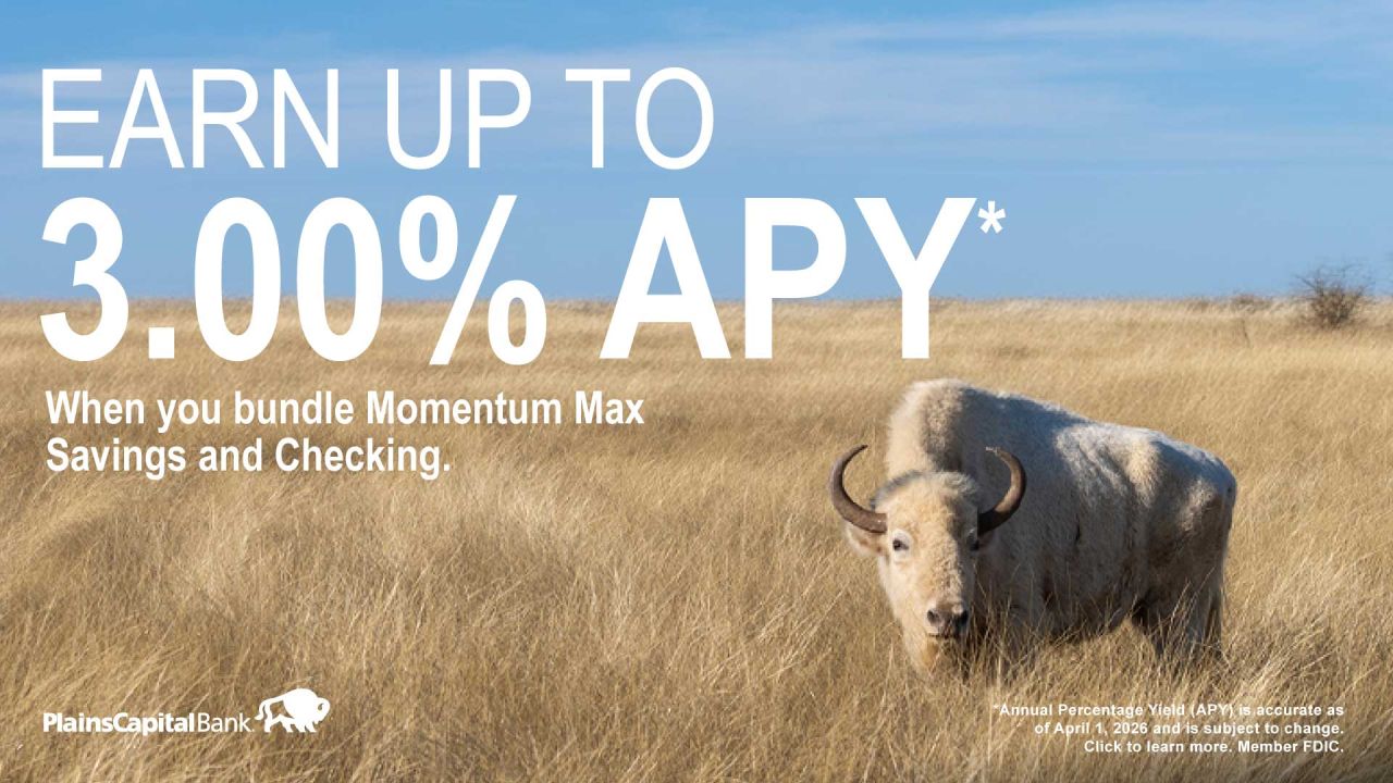 PlainsCapital Bank ad