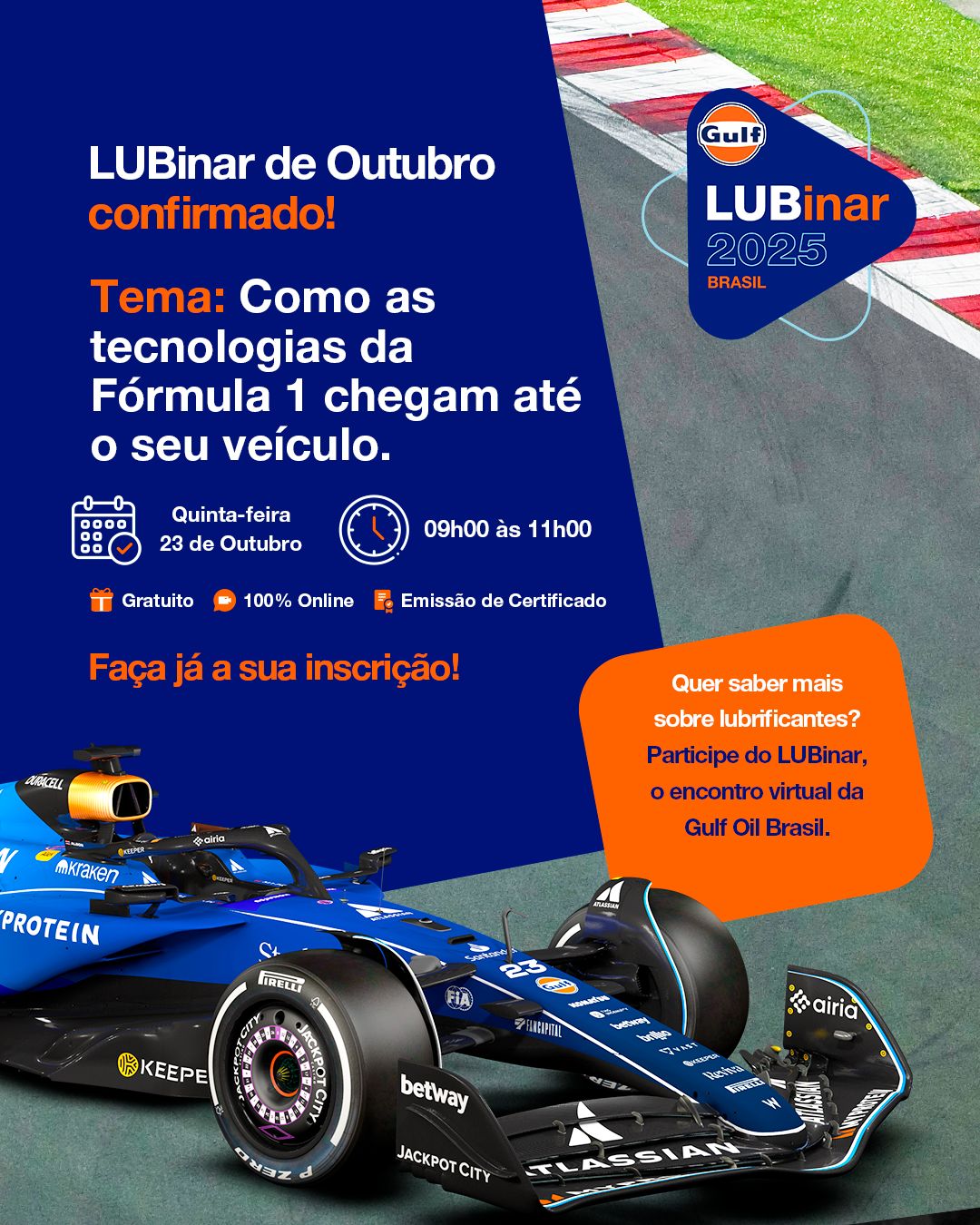 Gulf Oil Brasil ad