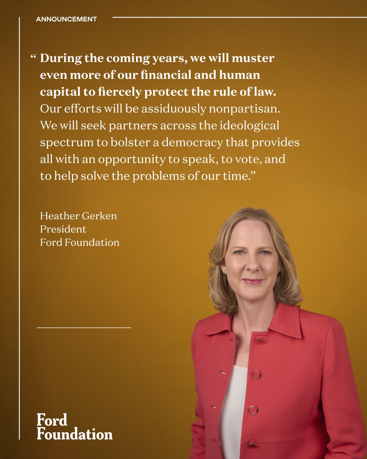 Ford Foundation ad