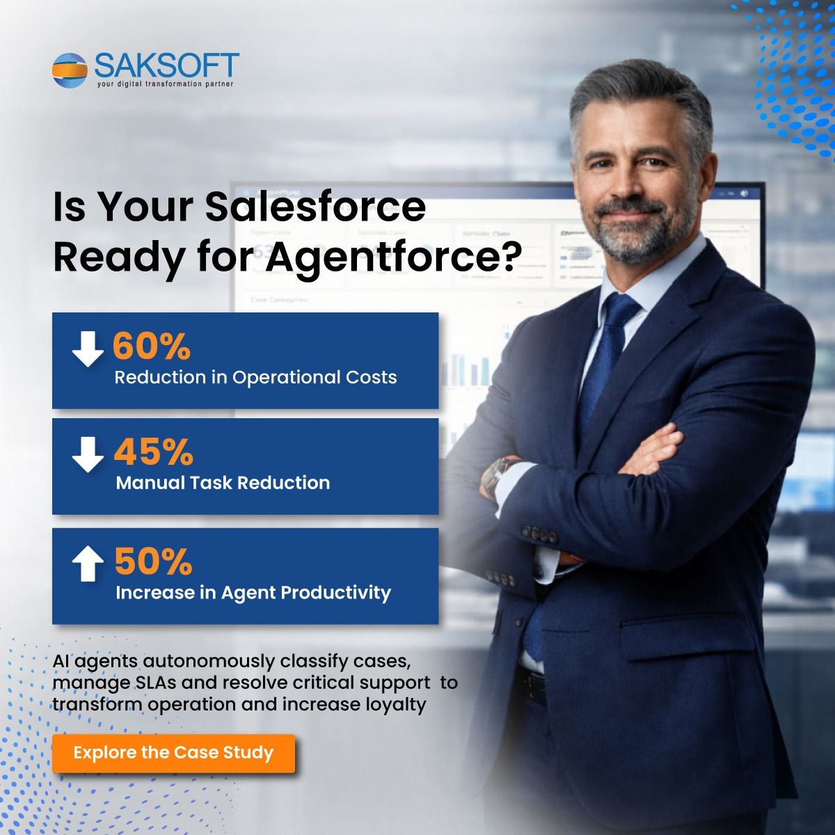 Saksoft ad