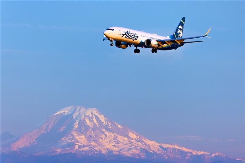 Alaska Airlines ad