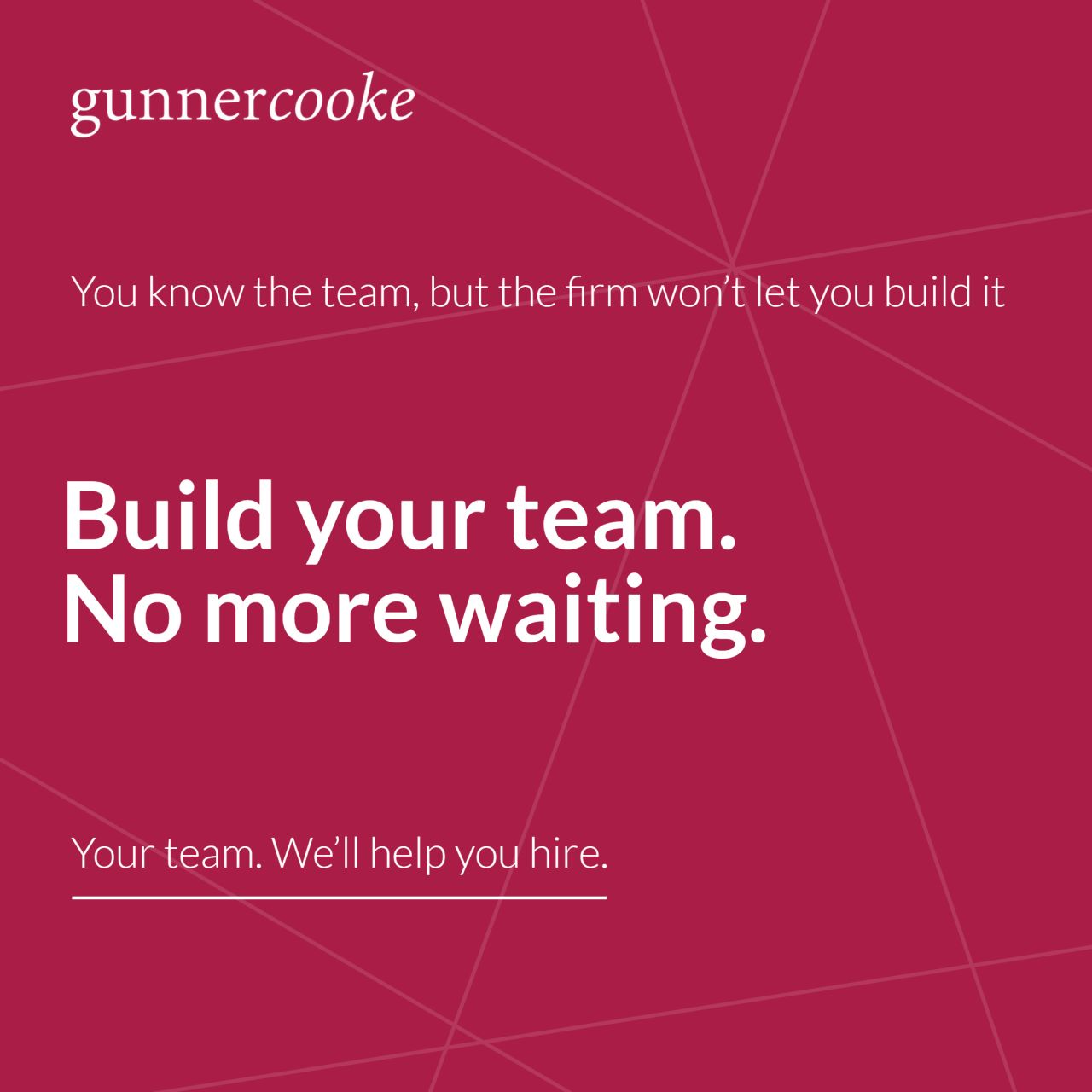 gunnercooke ad