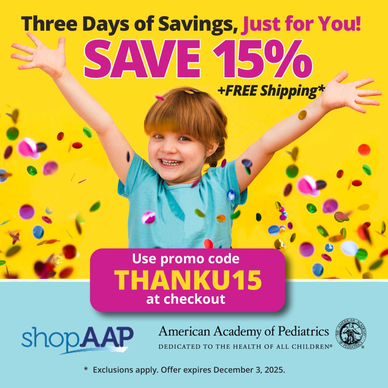 American Academy of Pediatrics ad