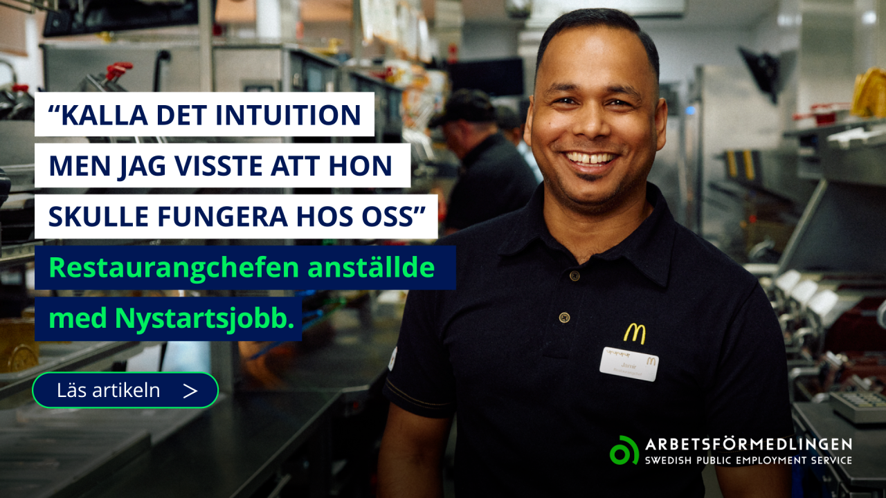Arbetsförmedlingen ad