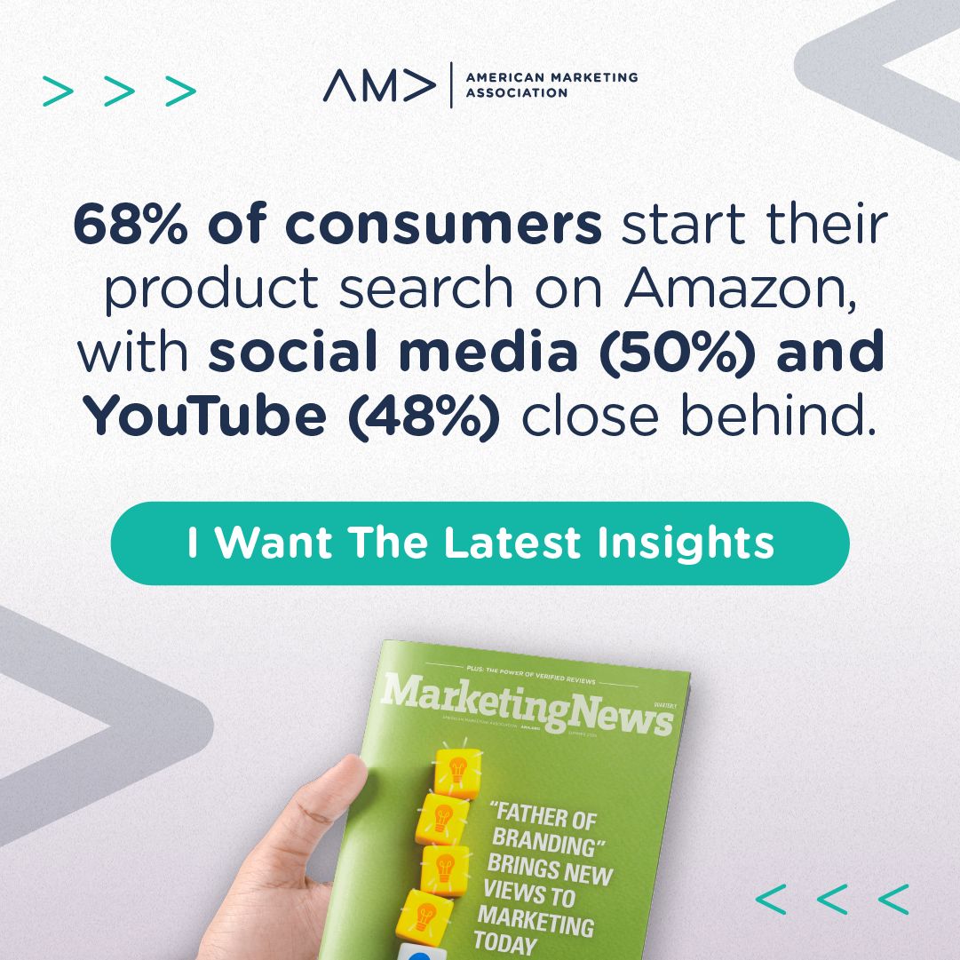 American Marketing Association ad