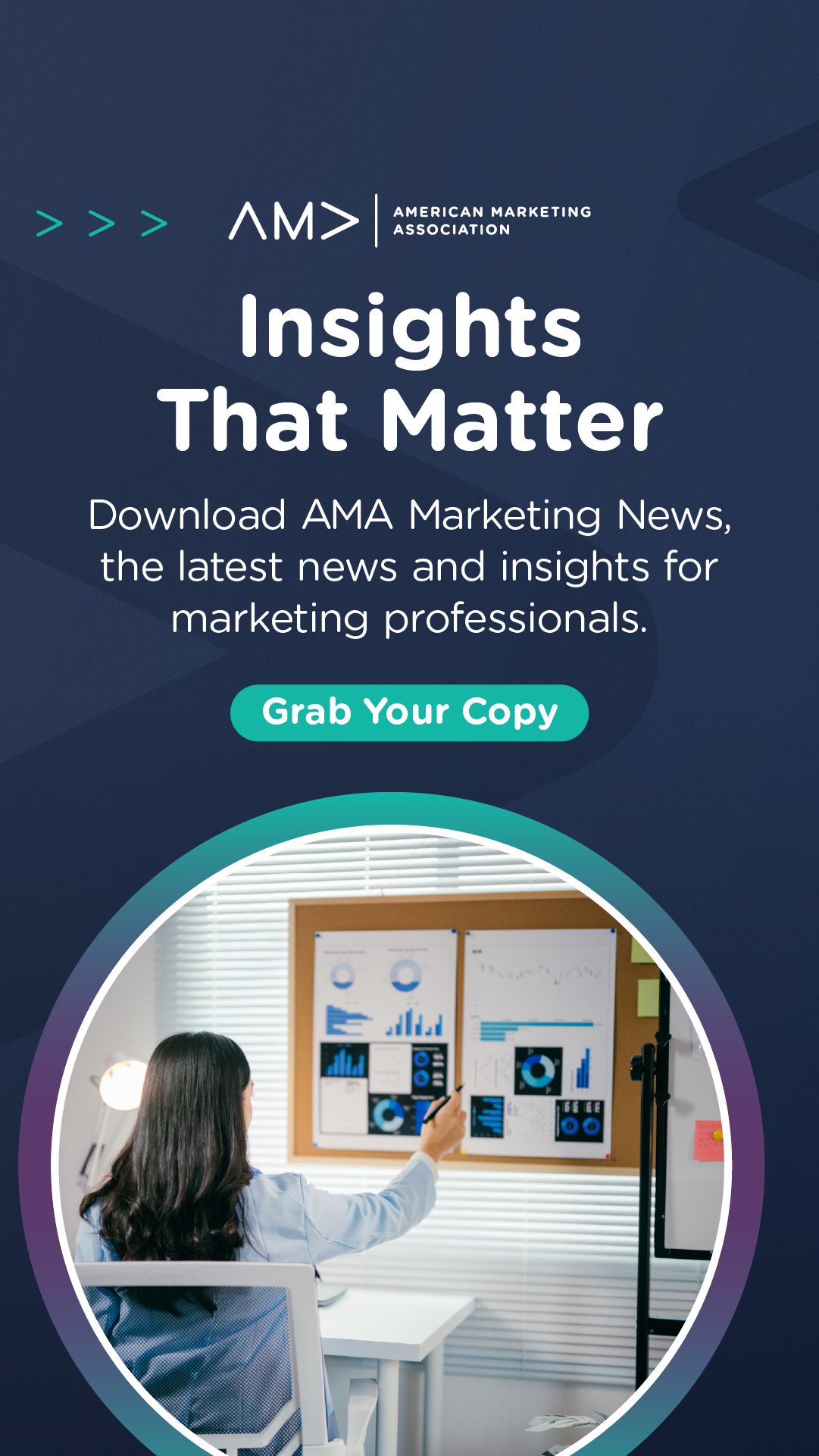 American Marketing Association ad