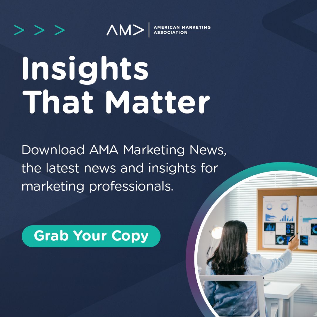 American Marketing Association ad