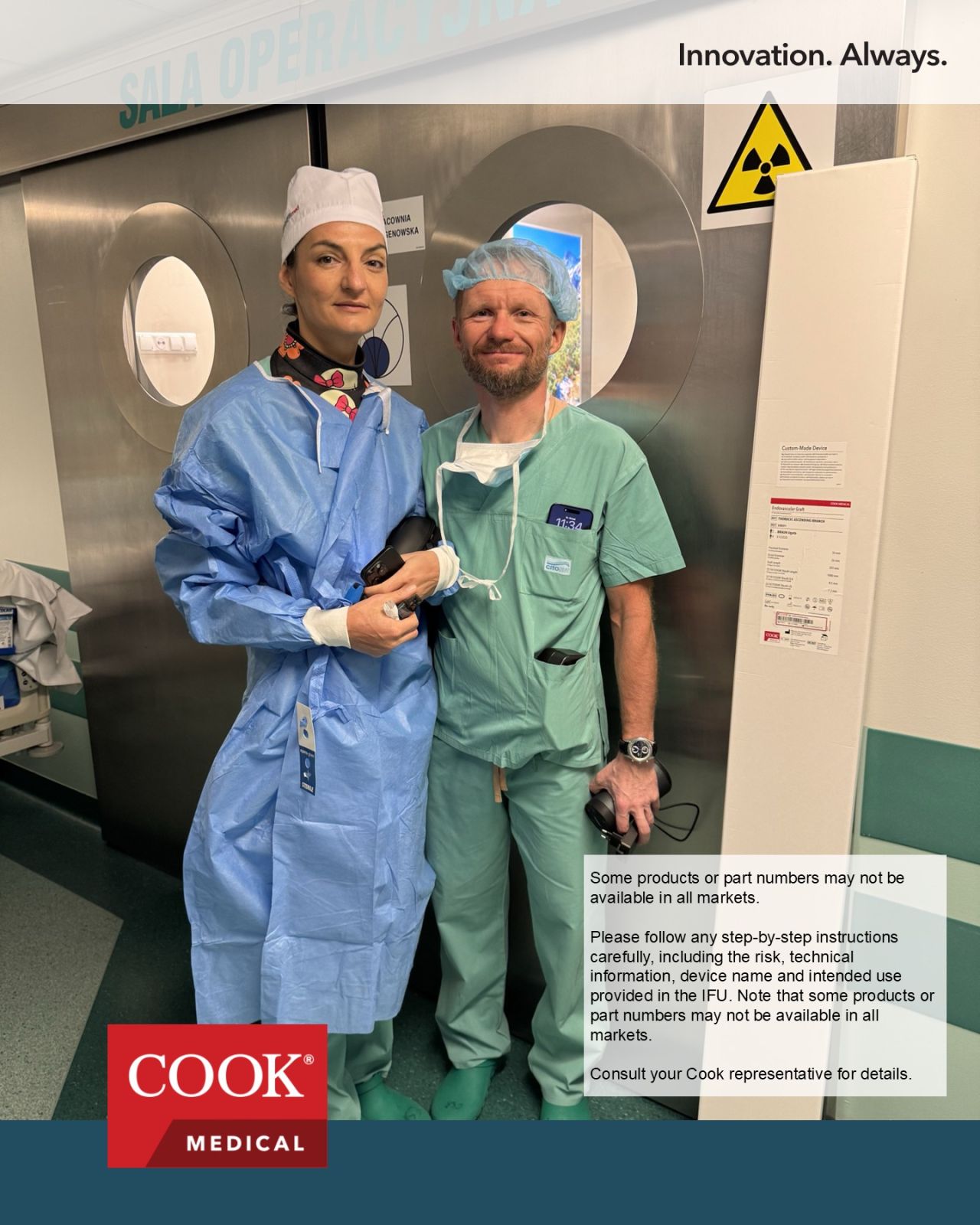 Cook Medical ad