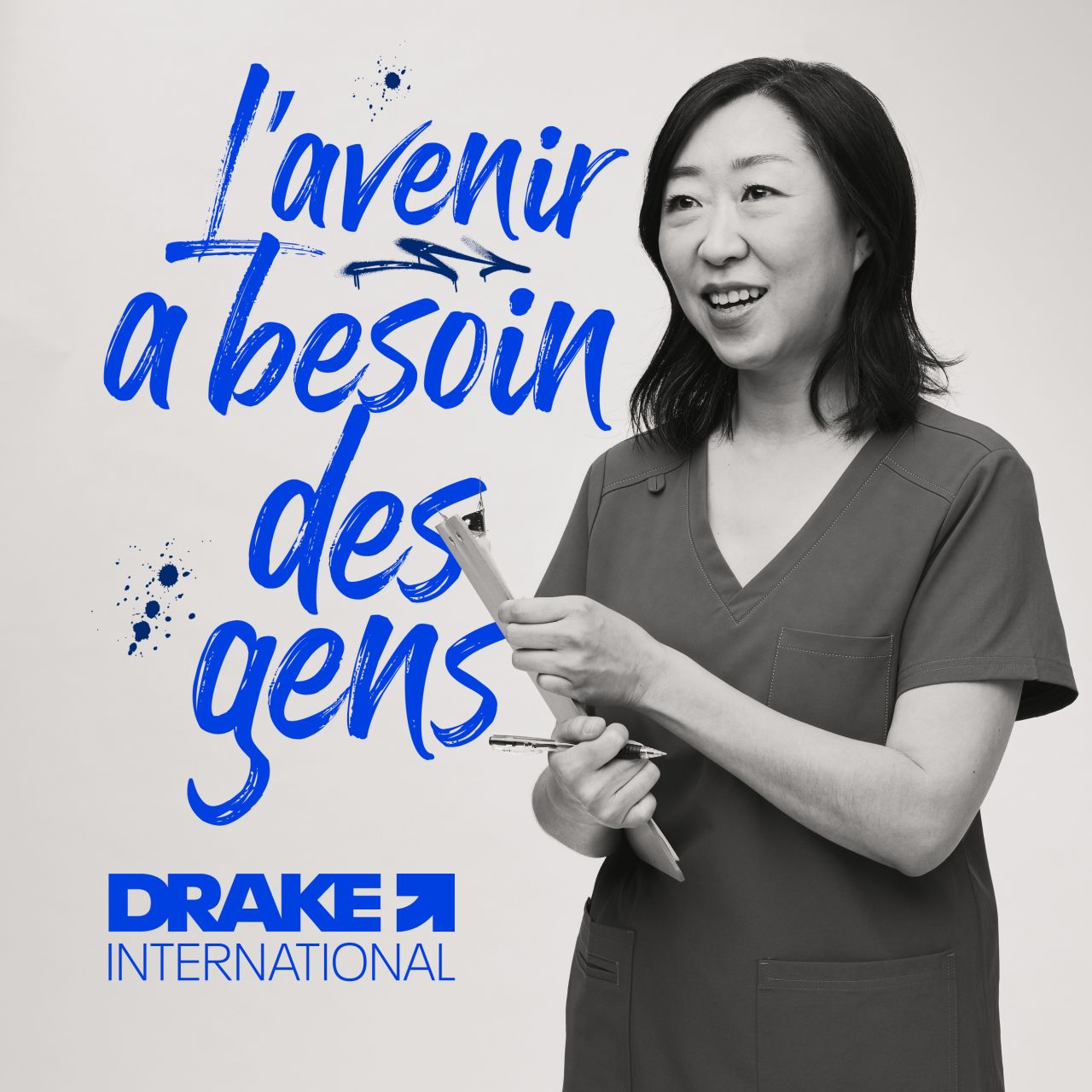 Drake International ad