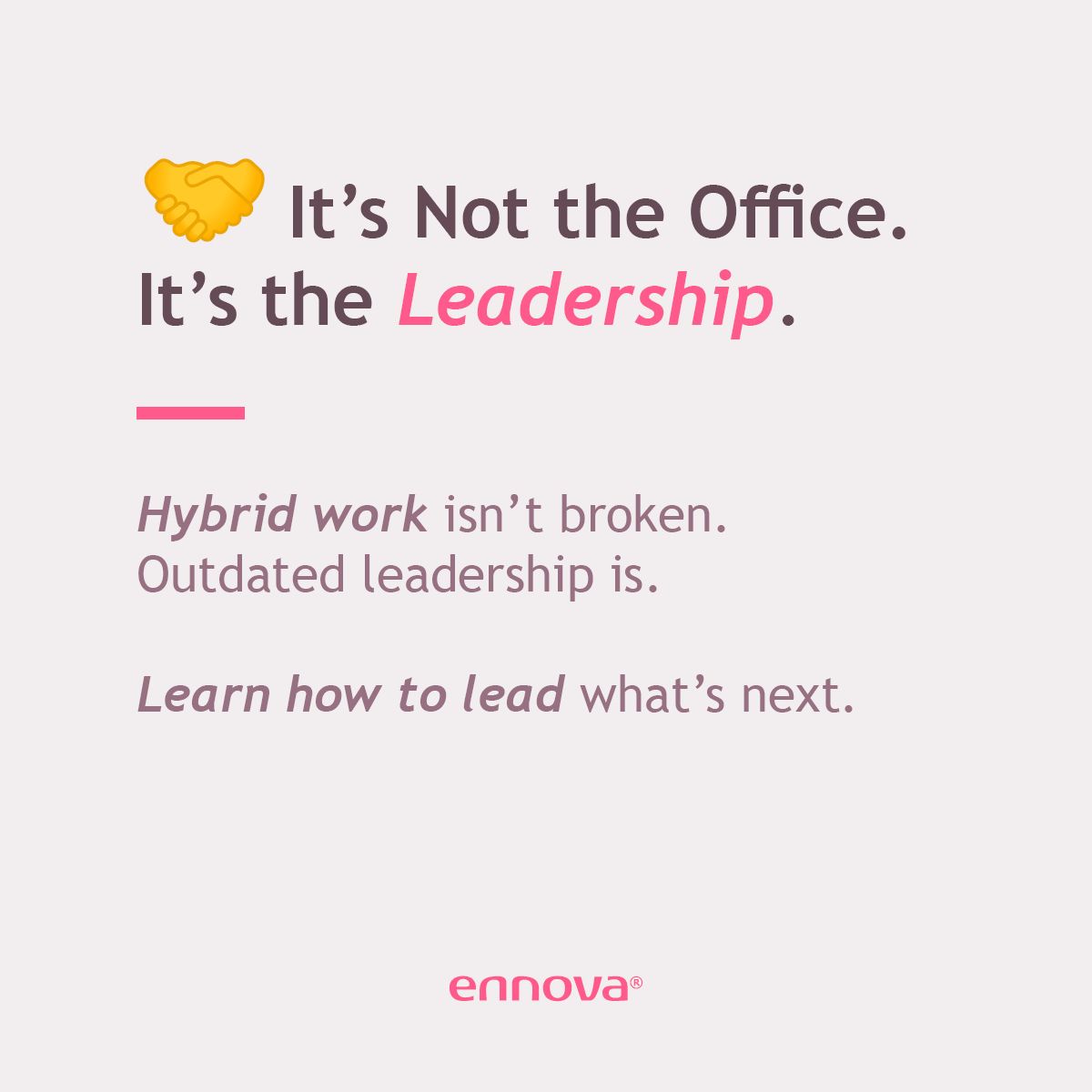 Ennova ad