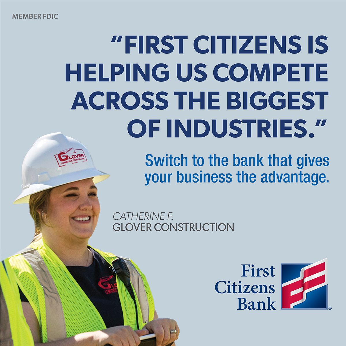 First Citizens Bank ad