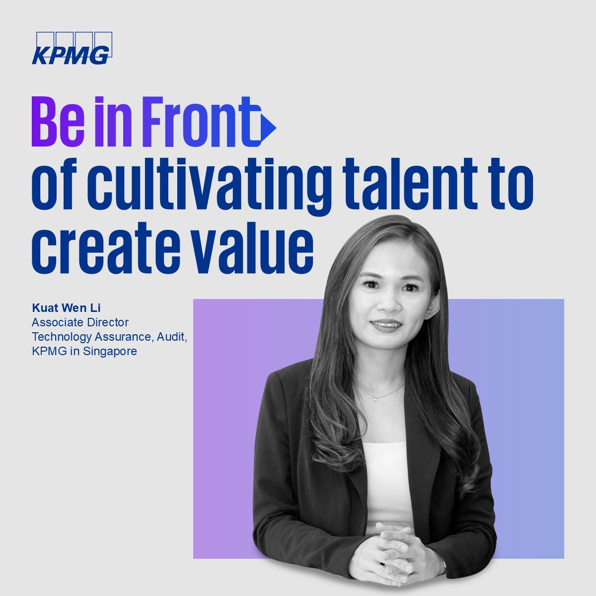 KPMG Singapore ad