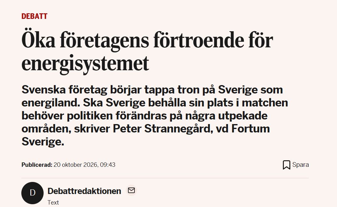 Fortum ad