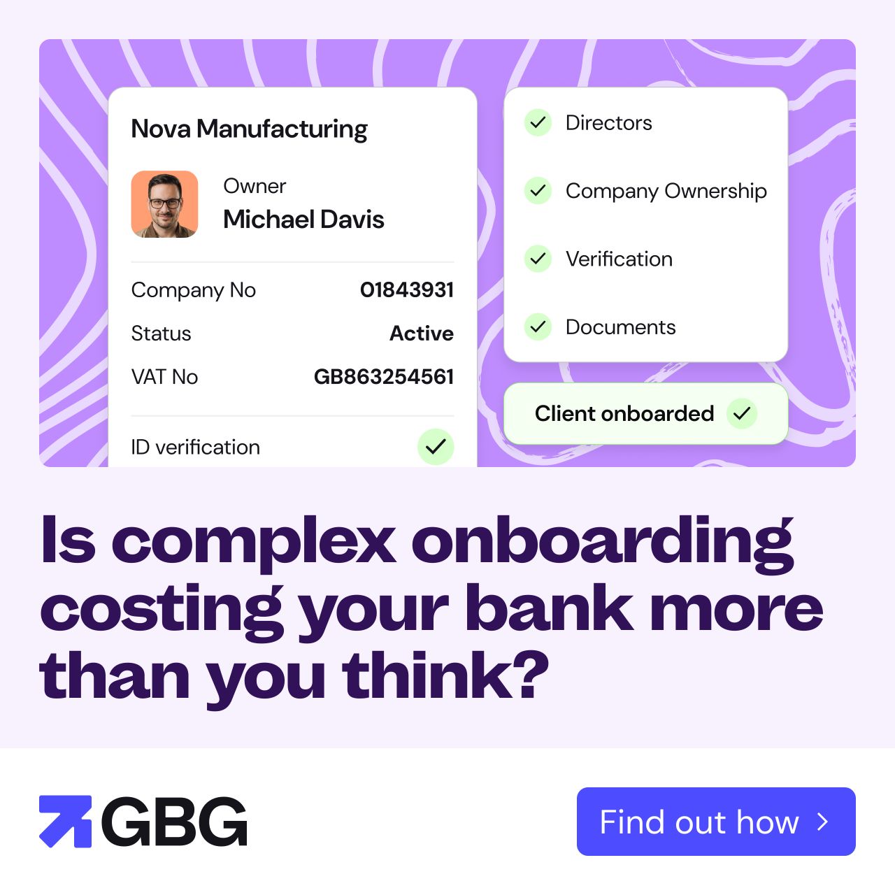 GBG Plc ad