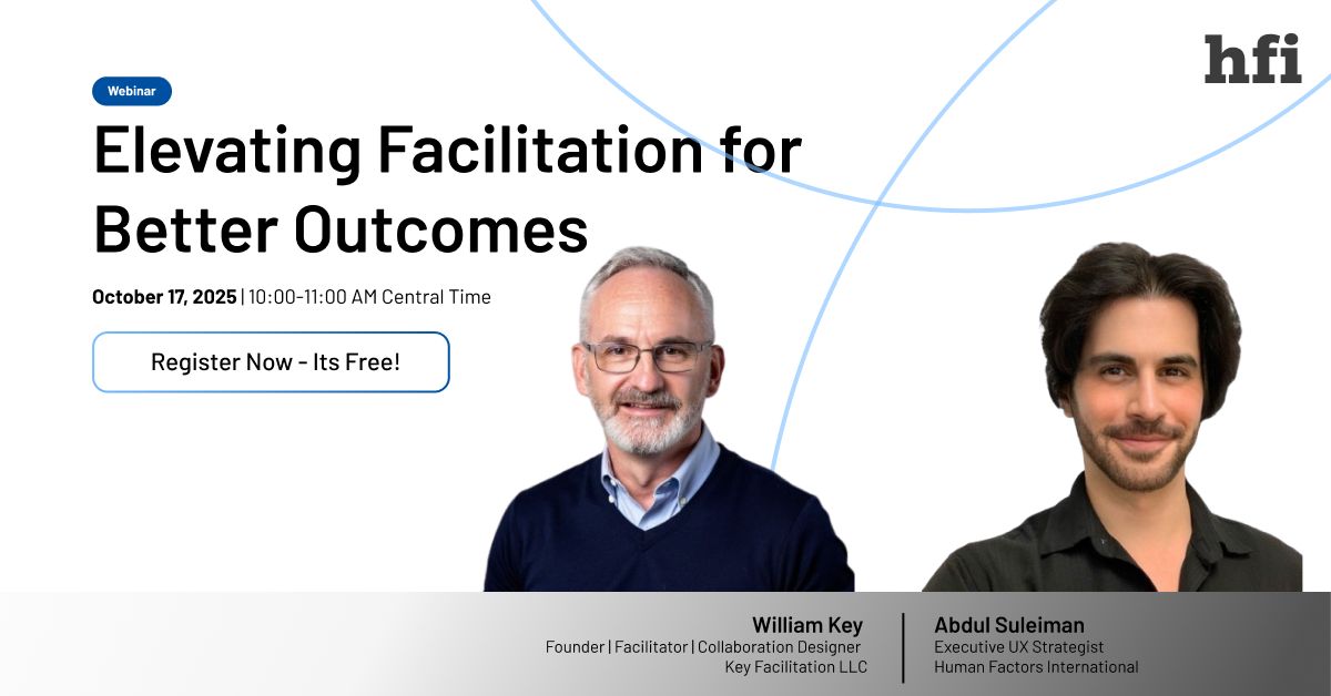 Human Factors International (HFI) ad