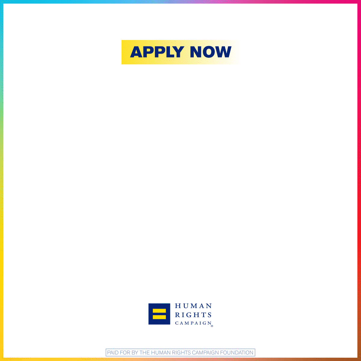 Human Rights Campaign ad