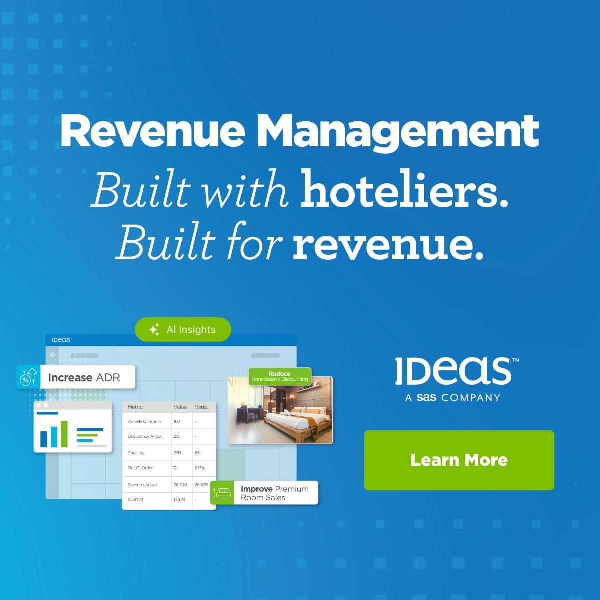 IDeaS Revenue Solutions ad
