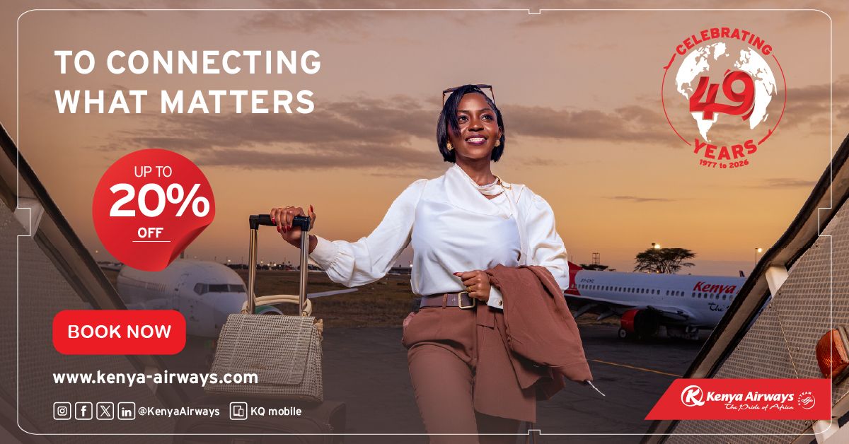 Kenya Airways ad