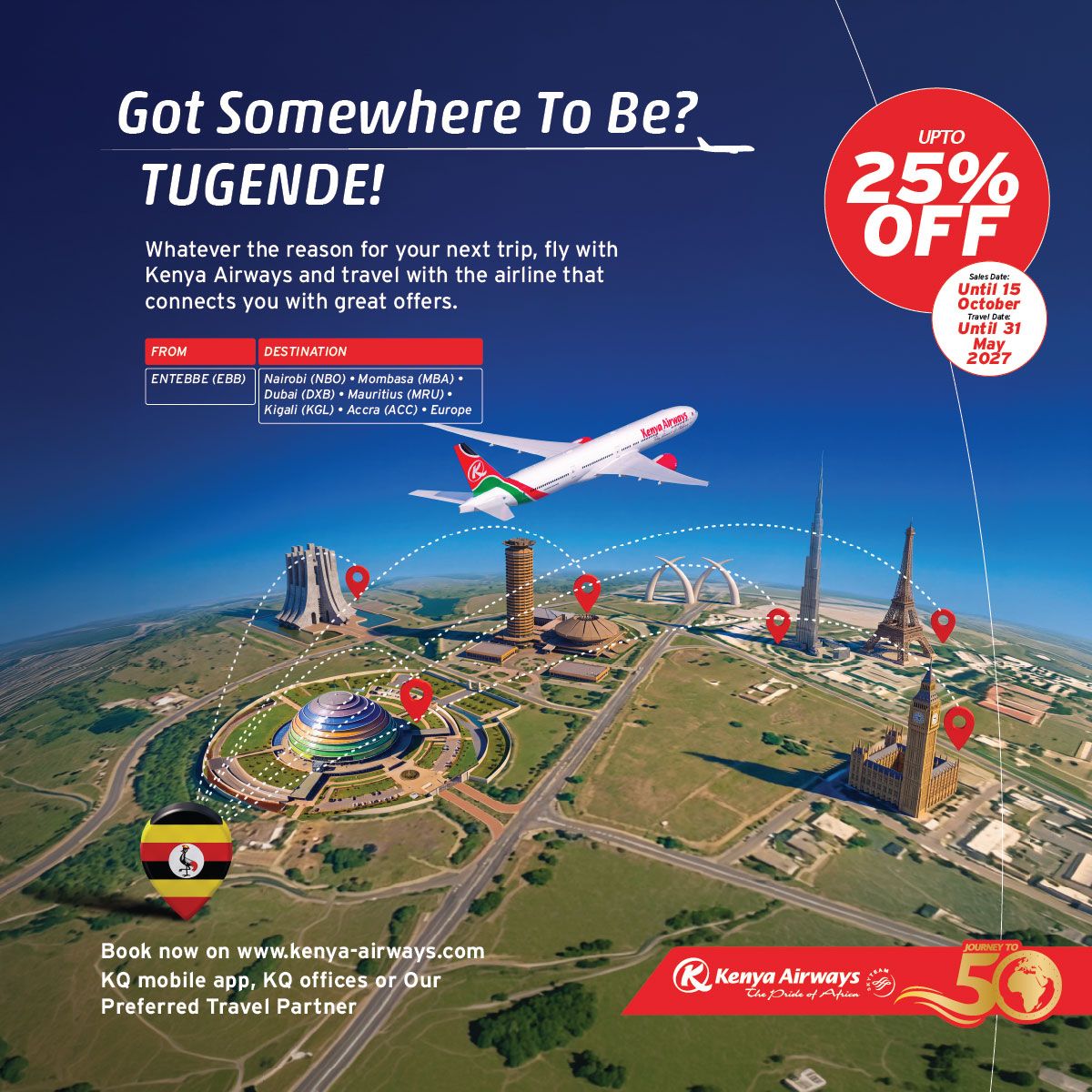 Kenya Airways ad