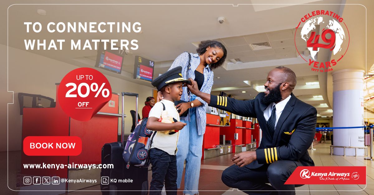 Kenya Airways ad