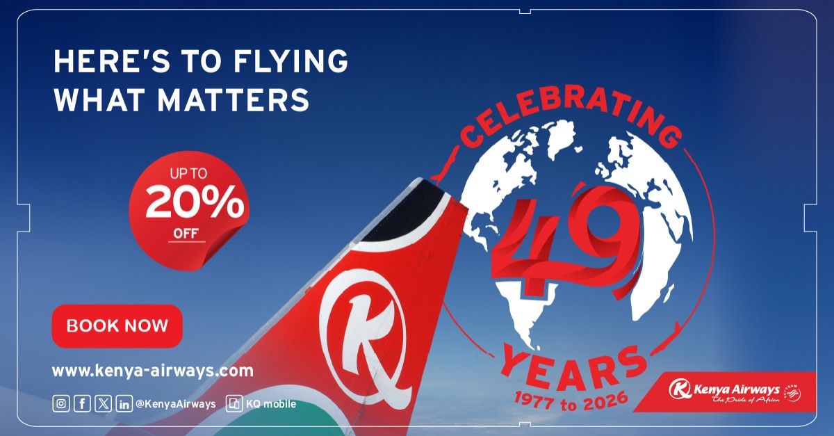 Kenya Airways ad